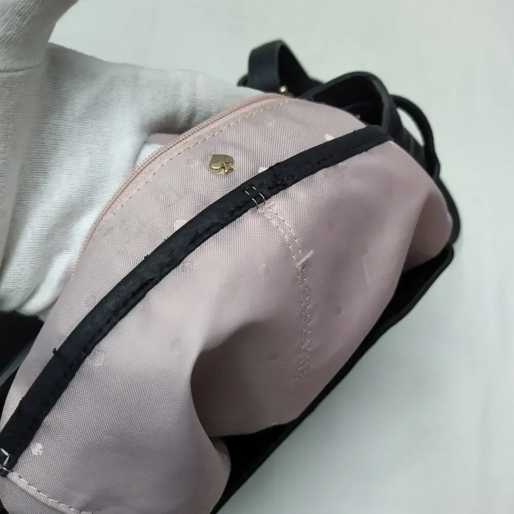 kate spade Black Leather Backpack